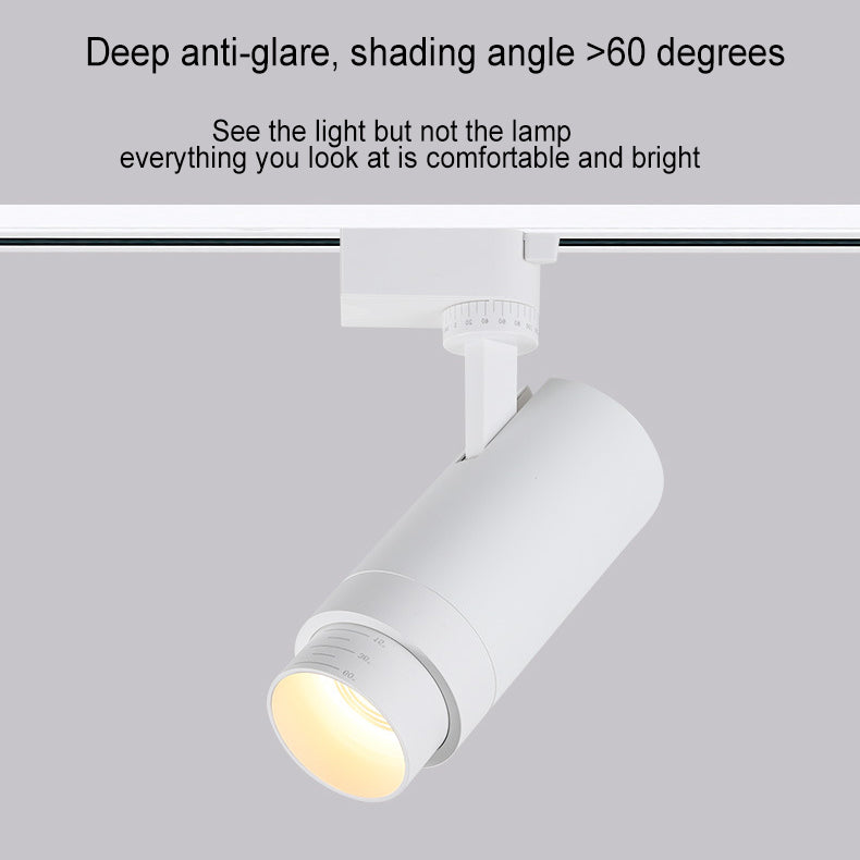 Modern Minimalist Adjustable Dimmable Focus Dimming Spotlight Tubular Track Lighting 3/4/5 Light LED Flush Mount Light