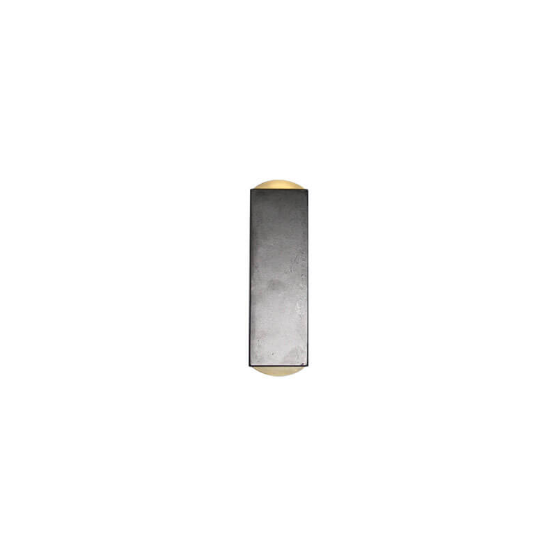 Modern Minimalist Aluminum Hardware Rectangular LED Outdoor Wall Sconce Lamp