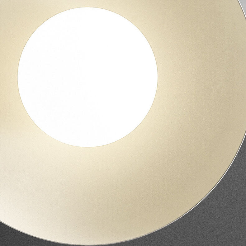 Contemporary Nordic Wabi-sabi Iron Glass 1-Light Semi-Flush Mount Light