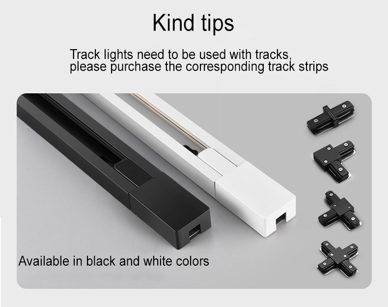 Modern Minimalist Adjustable Dimmable Focus Dimming Spotlight Tubular Track Lighting 3/4/5 Light LED Flush Mount Light