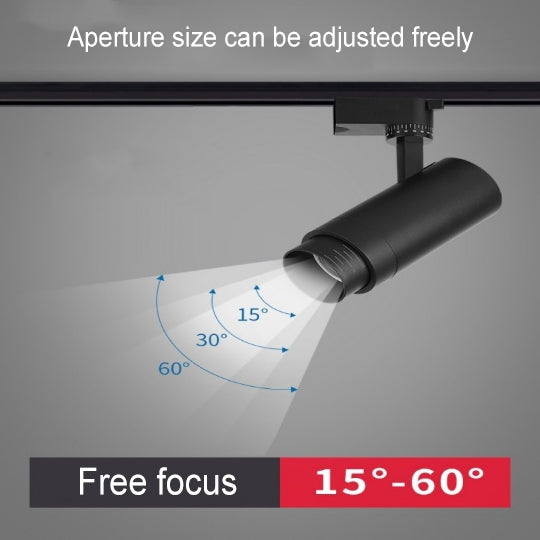 Modern Minimalist Adjustable Dimmable Focus Dimming Spotlight Tubular Track Lighting 3/4/5 Light LED Flush Mount Light