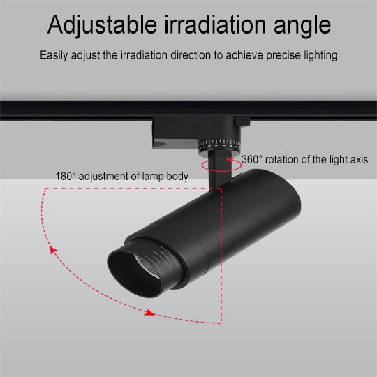 Modern Minimalist Adjustable Dimmable Focus Dimming Spotlight Tubular Track Lighting 3/4/5 Light LED Flush Mount Light