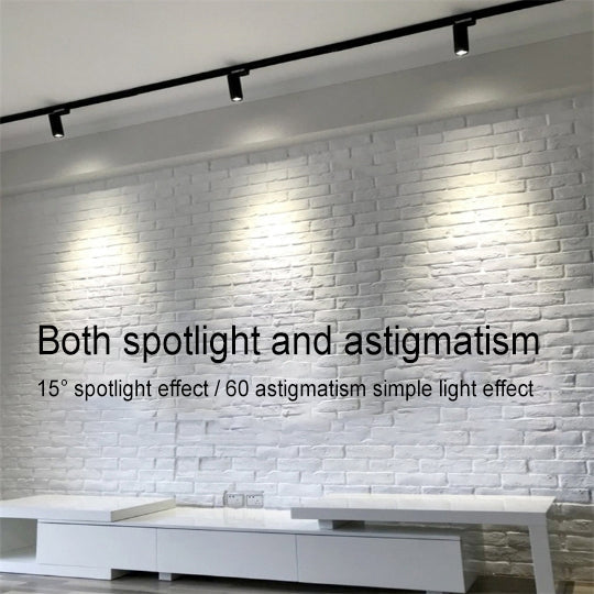 Modern Minimalist Adjustable Dimmable Focus Dimming Spotlight Tubular Track Lighting 3/4/5 Light LED Flush Mount Light