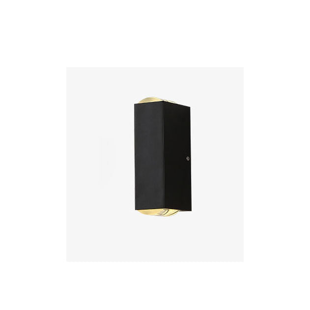 Modern Minimalist Aluminum Hardware Rectangular LED Outdoor Wall Sconce Lamp