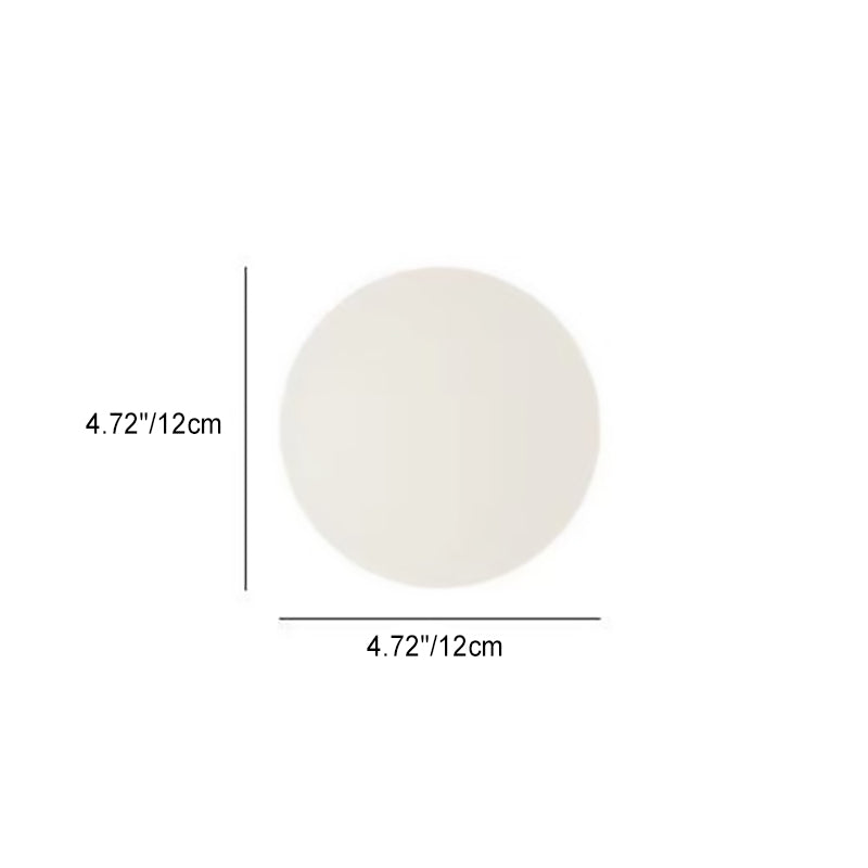 Modern Minimalist Orb Glass 1-Light Wall Sconce Lamp