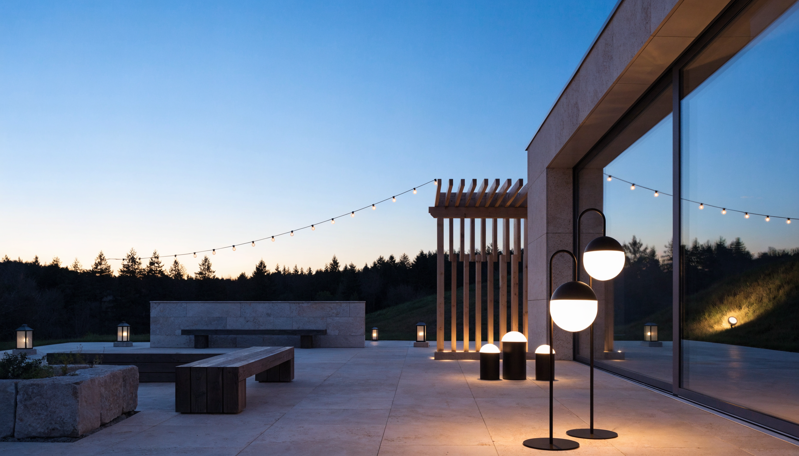 LumaNest outdoor lighting sale collection hero