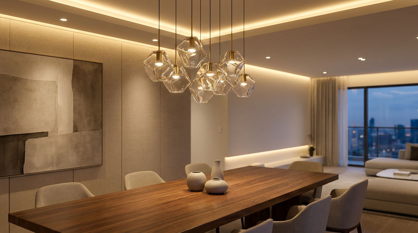 LumaNest pendant lights sale collection hero background
